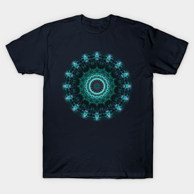 Fractal Mandala T-Shirt by Manafold